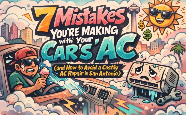  7 Mistakes You’re Making with Your Car’s AC (and How to Avoid a Costly AC Repair in San Antonio)